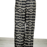 813 Ottotredici Damen Hosenrock mit Print aus Seide mehrfarbig