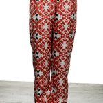 813 Ottotredici Damen Hosenrock mit Print aus Seide mehrfarbig