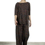 Schella Kann 2 Damen Langarmshirt mit Print mehrfarbig