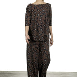 Schella Kann 2 Damen Langarmshirt mit Print mehrfarbig