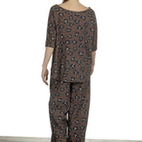 Schella Kann 2 Damen Langarmshirt mit Print mehrfarbig