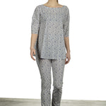 Schella Kann 2 Damen Langarmshirt mit Print mehrfarbig