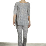 Schella Kann 2 Damen Langarmshirt mit Print mehrfarbig
