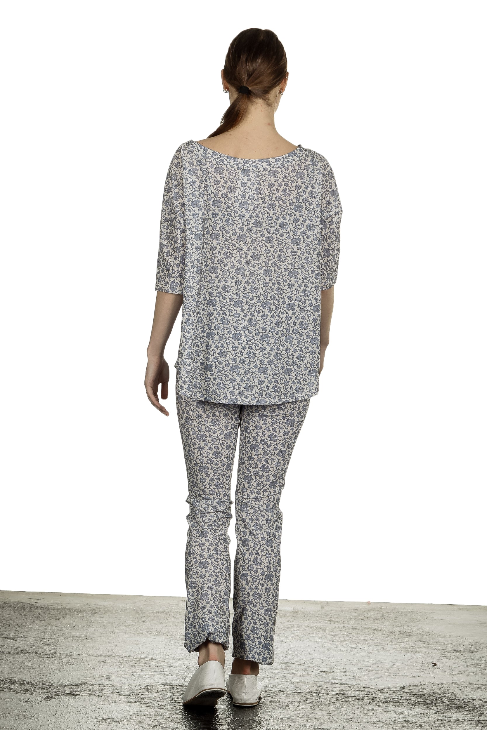Schella Kann 2 Damen Langarmshirt mit Print mehrfarbig