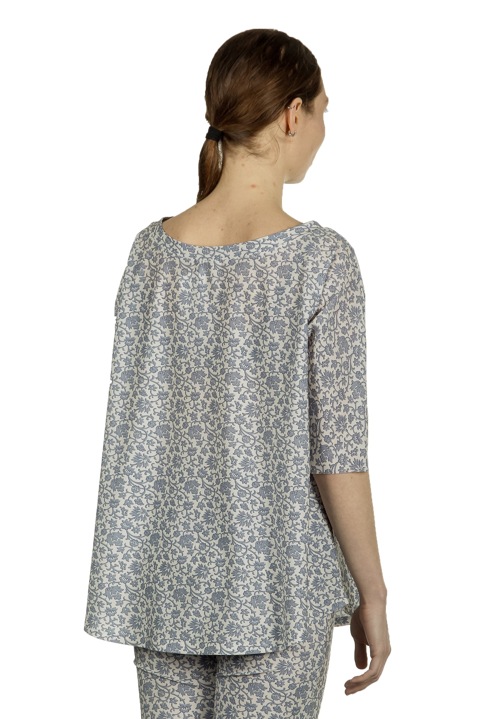 Schella Kann 2 Damen Langarmshirt mit Print mehrfarbig