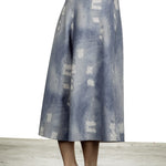 Schella Kann 2 Damen Culotte Hose in Jeans-Print mehrfarbig