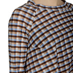 Schella Kann 2 Damen Asymmetrisches Langarmshirt mit Print mehrfarbig