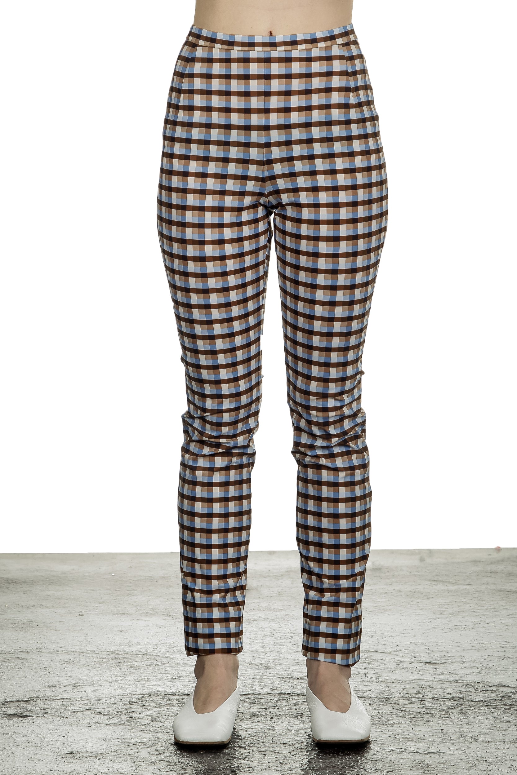 Schella Kann 2 Damen Hose mit Print mehrfarbig