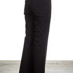 Schella Kann 2 Damen Hose mit weitem Schlag schwarz