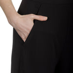 Schella Kann 2 Damen Hose mit weitem Bein schwarz