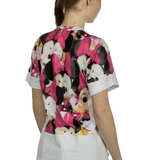 Comme Des Garçons Damen T-Shirt mit Mickey-Maus-Print mehrfarbig