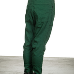 Rundholz Dip Damen Sarouel Hose grün