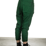Rundholz Dip Damen 7/8 Sarouelhose mit hohem Bund grün