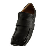 Marsèll Damen Loafer mit eckiger Kappe schwarz