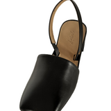 Marsèll Damen Slingback-Sandalen aus Leder schwarz