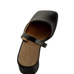 Marsèll Damen Slingback-Sandalen aus Leder schwarz