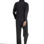 Homme Plissé Issey Miyake Herren Hose dunkelblau