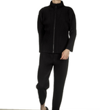Homme Plissé Issey Miyake Herren Hose schwarz