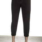 Homme Plissé Issey Miyake Herren Hose schwarz