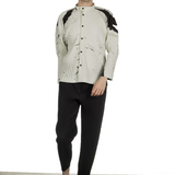 Homme Plissé Issey Miyake Herren Hose schwarz