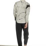 Homme Plissé Issey Miyake Herren Hose schwarz