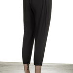 Homme Plissé Issey Miyake Herren Hose schwarz