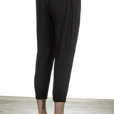 Homme Plissé Issey Miyake Herren Hose schwarz