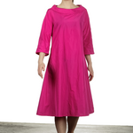 Katharina Hovman Damen Kleid in A-Linie pink