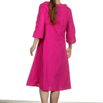 Katharina Hovman Damen Kleid in A-Linie pink