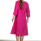 Katharina Hovman Damen Kleid in A-Linie pink