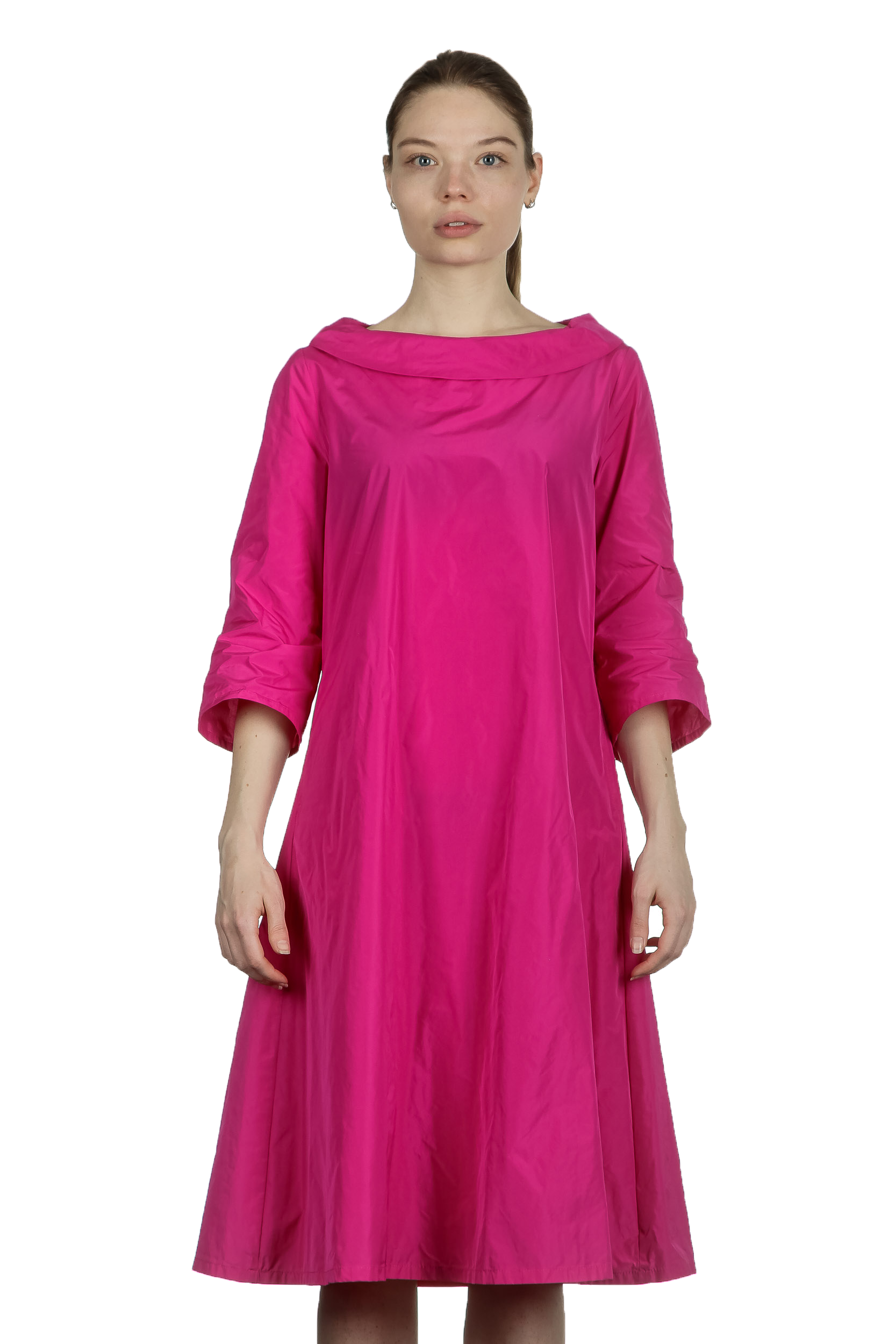 Katharina Hovman Damen Kleid in A-Linie pink