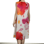 Katharina Hovman Damen A-Linien Kleid mit Print mehrfarbig
