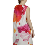Katharina Hovman Damen A-Linien Kleid mit Print mehrfarbig
