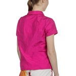 Katharina Hovman Damen Bluse mit Umlegekragen pink