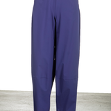 Katharina Hovman Damen Hose mit hohem Bund blau