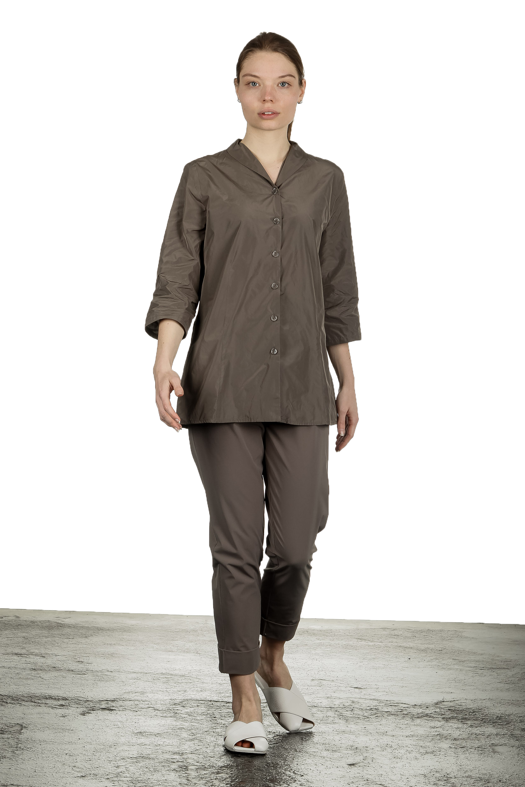 Katharina Hovman Damen 7/8 Hose fango