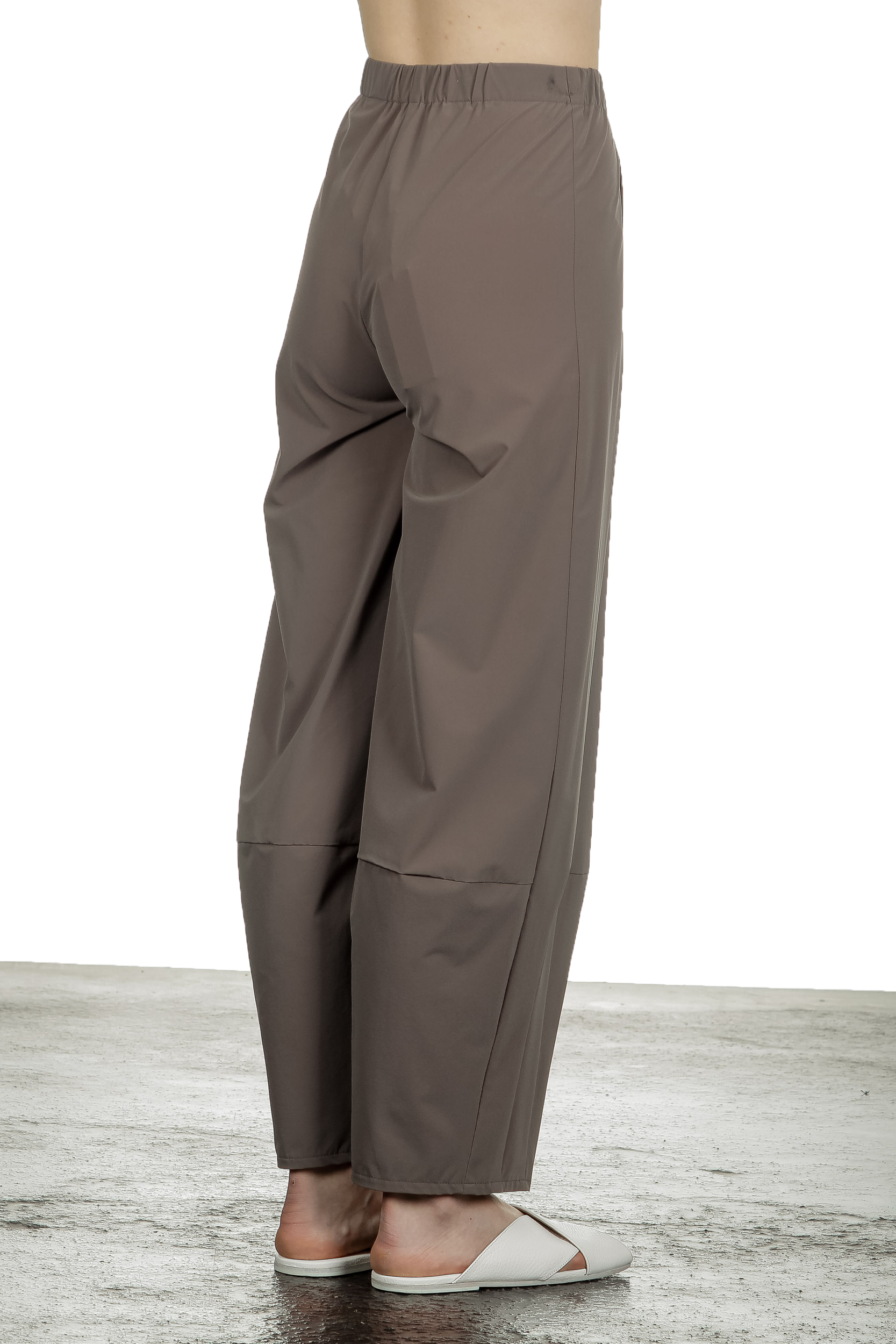 Katharina Hovman Damen Hose mit hohem Bund fango