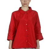 Katharina Hovman Damen Hemdbluse rot
