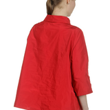 Katharina Hovman Damen Hemdbluse rot