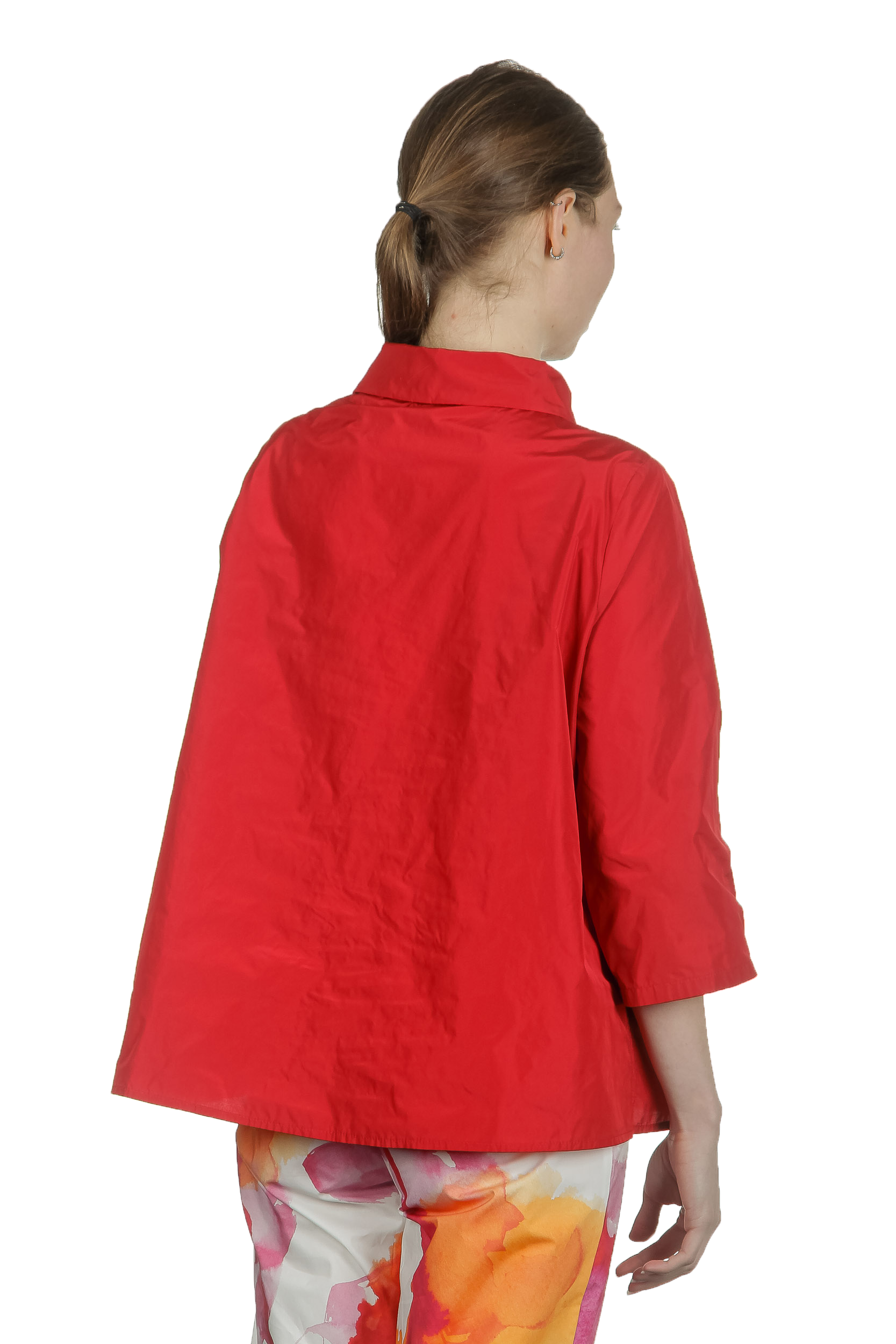 Katharina Hovman Damen Hemdbluse rot