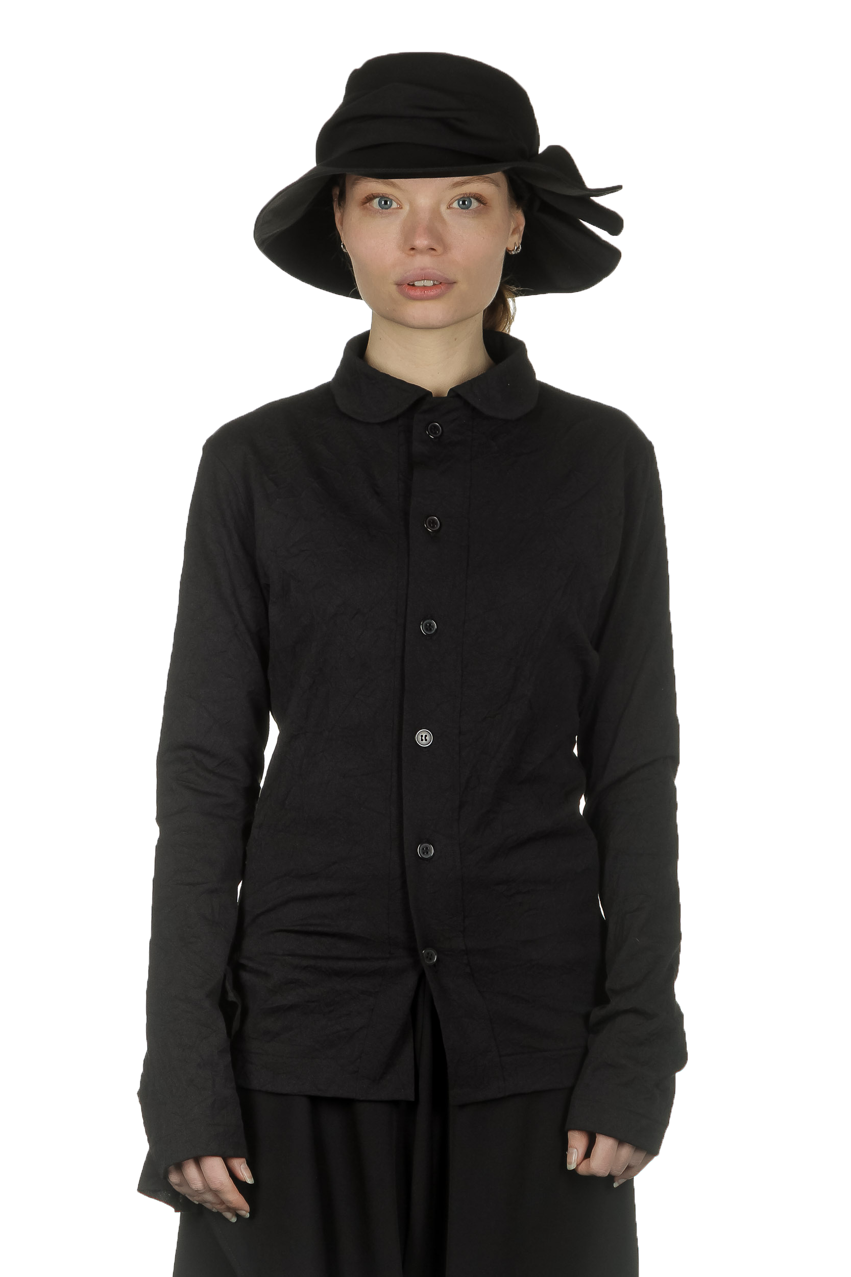 Y's Yohji Yamamoto Damen Hut mit Schleife schwarz