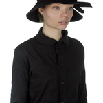 Y's Yohji Yamamoto Damen Hut mit Schleife schwarz