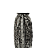 Paco Rabanne Damen Armband aus Kettengeflecht silber