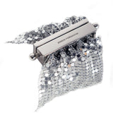 Paco Rabanne Damen Armband aus Kettengeflecht silber