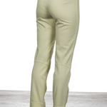 Seductive Damen 7/8 Hose 'SABRINA' mit elastischem Bund gelb
