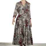 SAMANTHA SUNG Damen ASTER Kleid mit Print