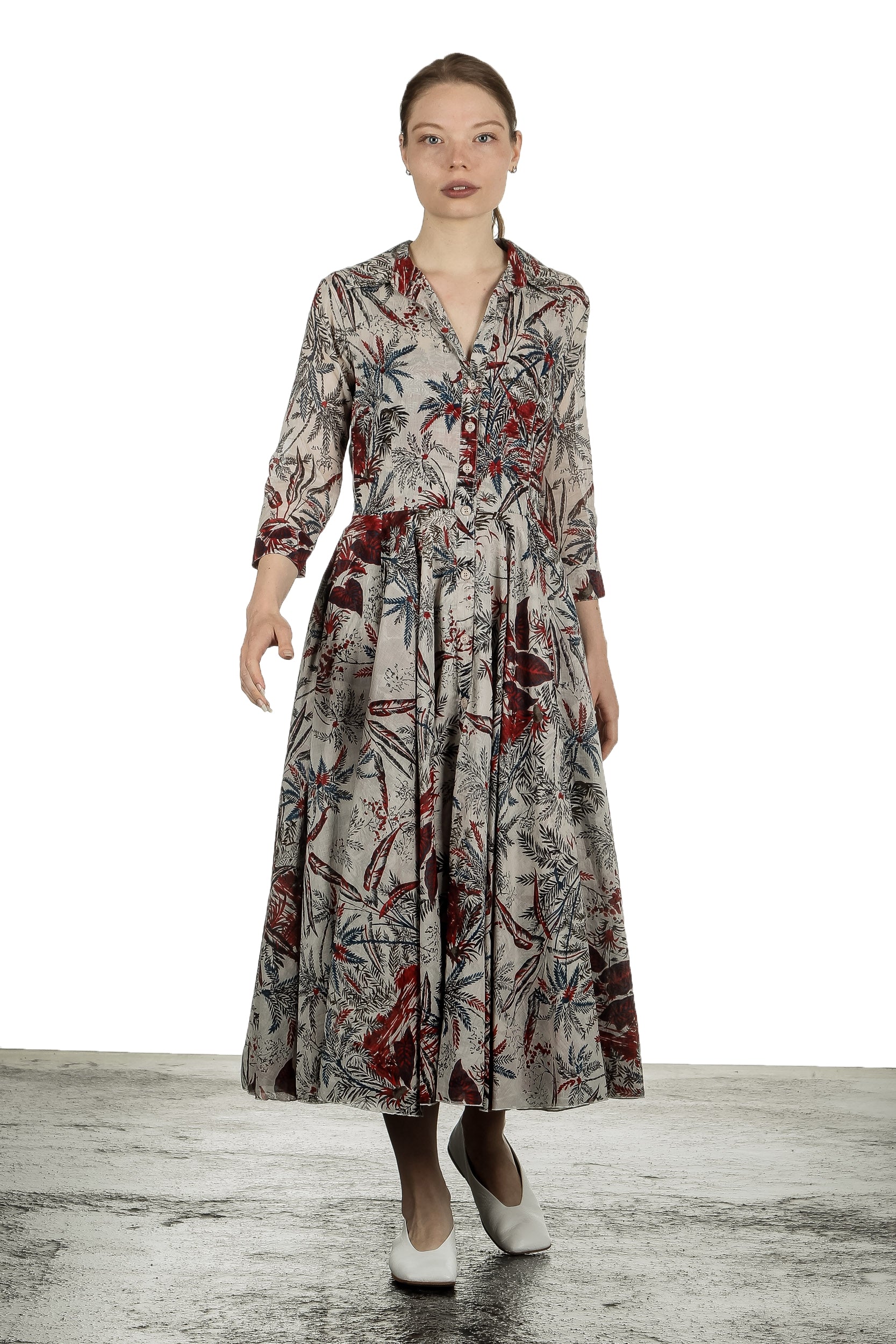 SAMANTHA SUNG Damen ASTER Kleid mit Print