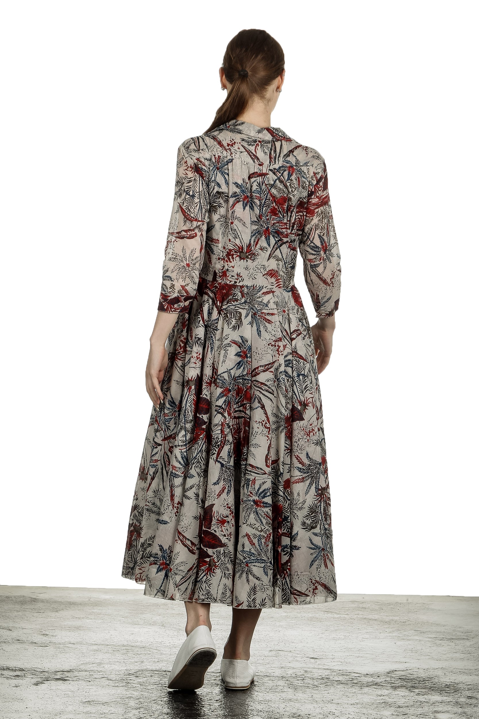 SAMANTHA SUNG Damen ASTER Kleid mit Print