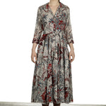 SAMANTHA SUNG Damen ASTER Kleid mit Print
