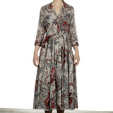 SAMANTHA SUNG Damen ASTER Kleid mit Print